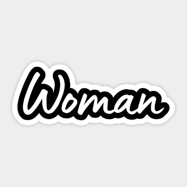 Woman Sticker by In The Image